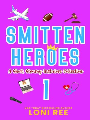 cover image of Smitten Heroes 1